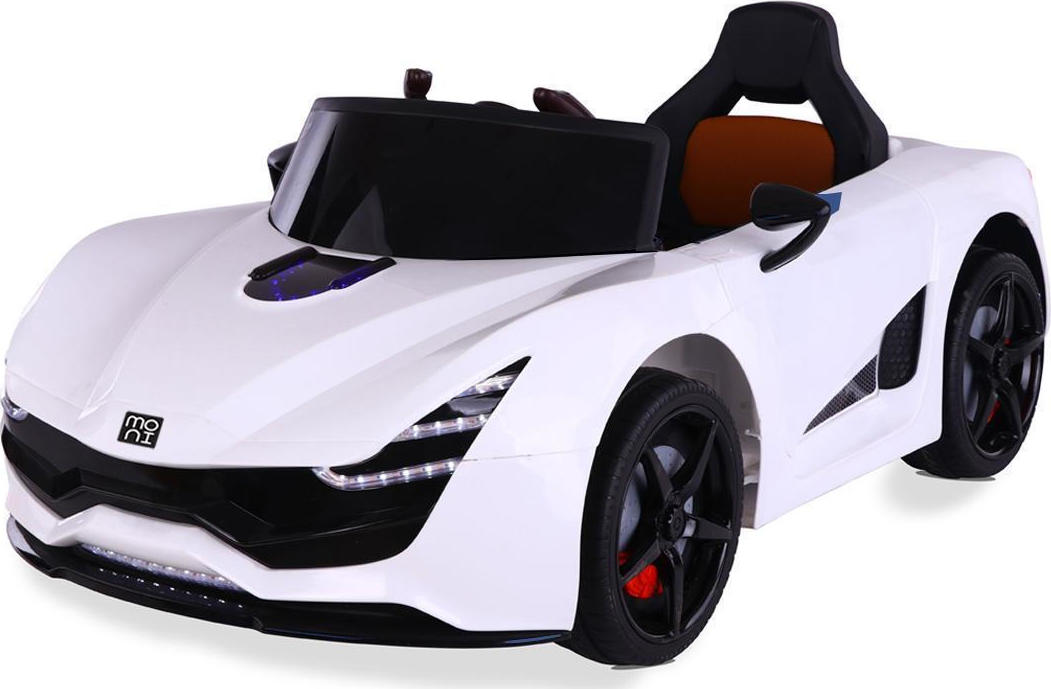  Ηλεκτροκίνητο Αυτοκίνητο Magma White 12V Moni