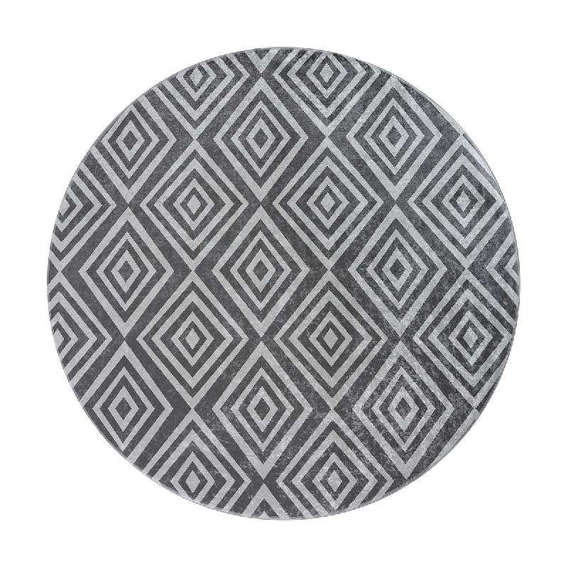 BEAUTY HOME ΠΑΙΔΙΚΟ ΡΟΤΟΝΤΑ 140X140 AZELIE ART 9762-GREY ΓΚΡΙ  