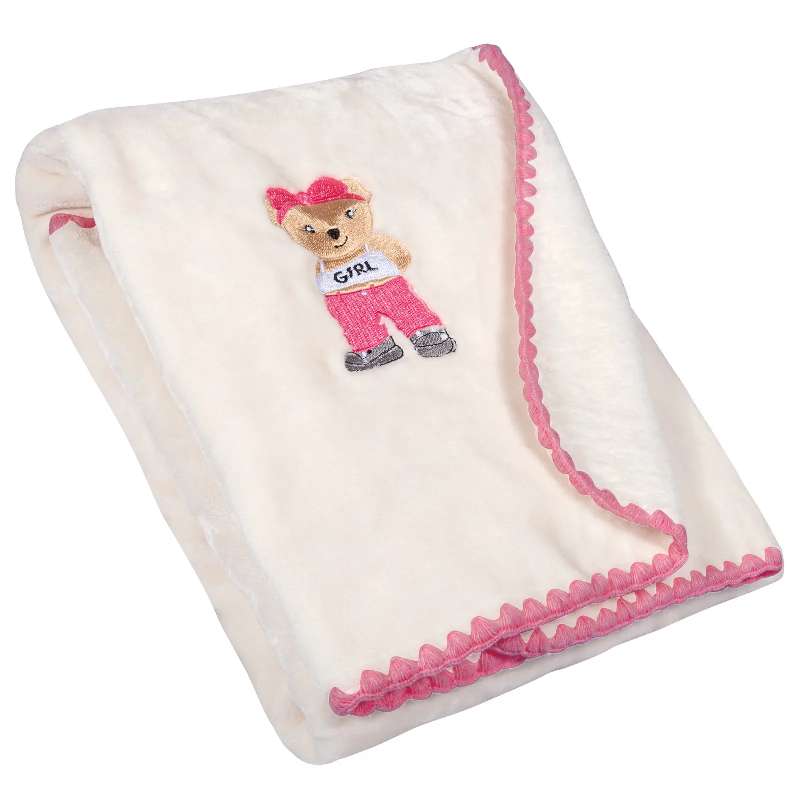 ΒΡΕΦΙΚΗ ΚΟΥΒΕΡΤΑ VELOUR 80X110CM BABY 8839 - G.P.C. POLO CLUB