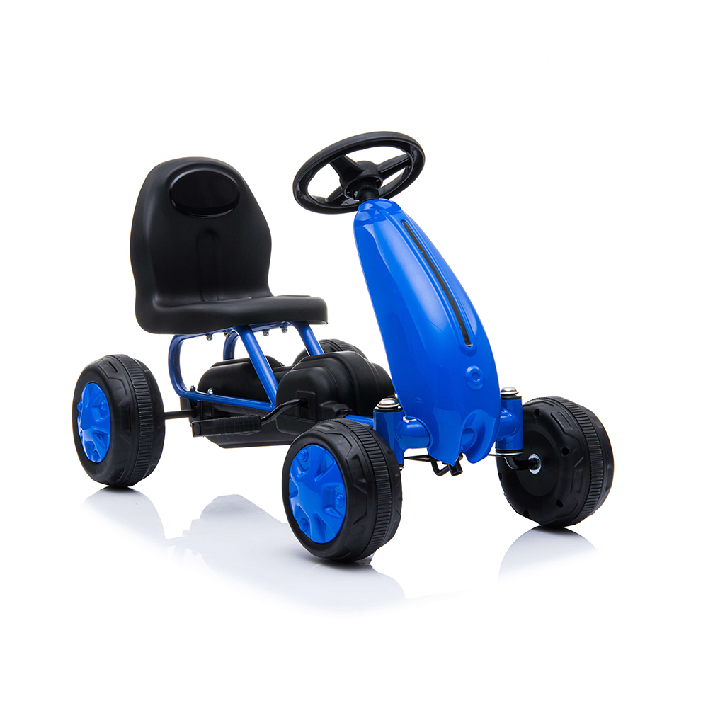 Παιδικό αυτοκινητάκι με πετάλια Go Cart Blaze Blue Moni