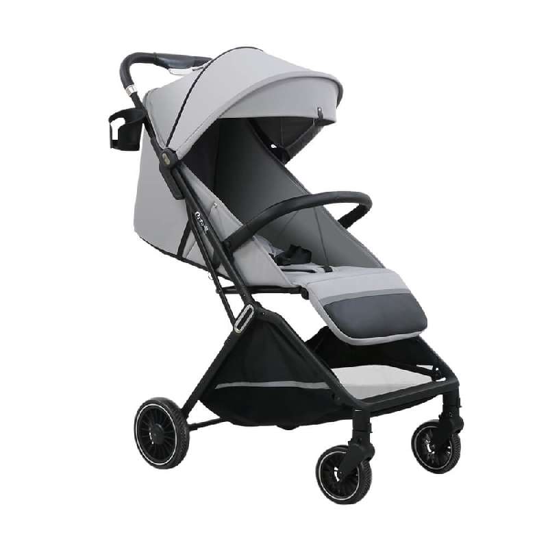 ΚΑΡΟΤΣΙ CITY PLUS AUTOMATIC ICE GREY BEBE STARS