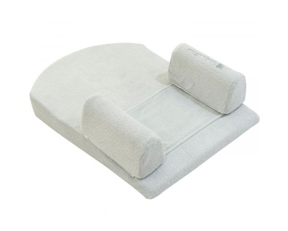 Memory foam sleep Βρεφικό μαξιλάρι με θέση τοποθέτησης ύπνου Mint Velvet 51X36 Kikka boo