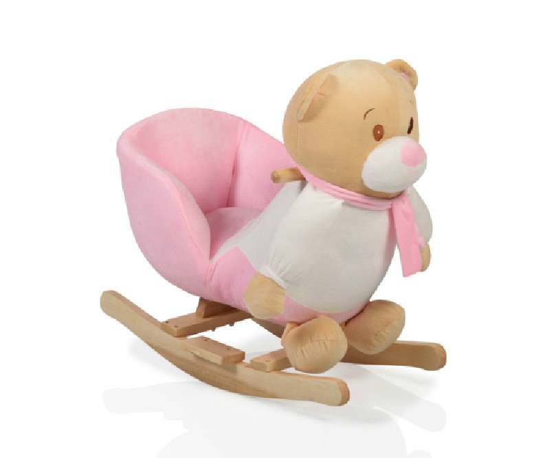  Κουνιστό Αρκουδάκι Λούτρινο Pink WJ-635 Cangaroo 3800146242206