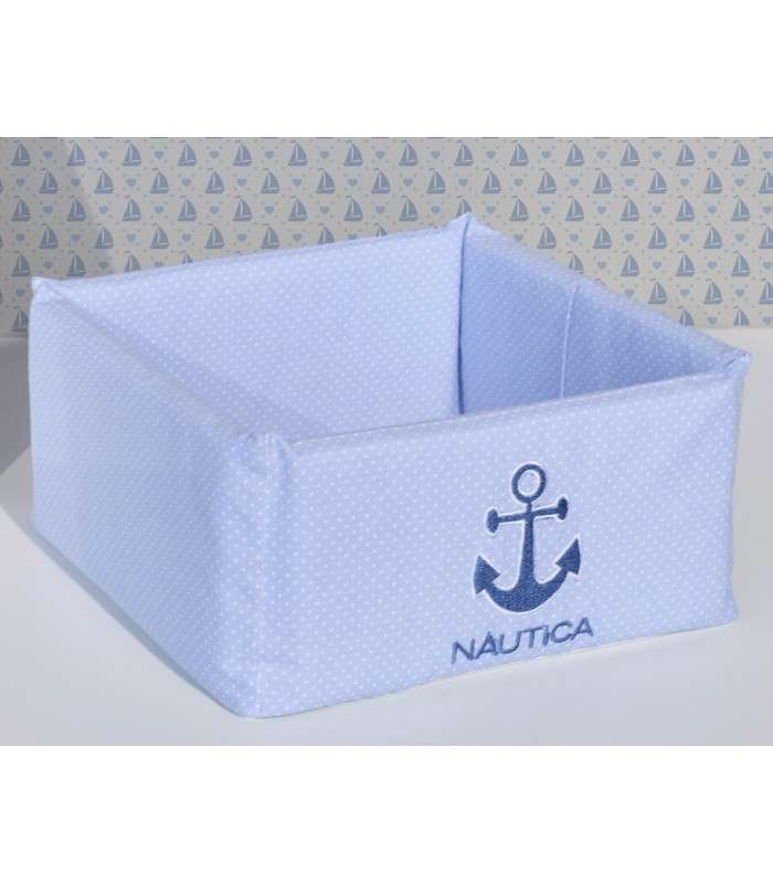 ΚΑΛΑΘΙ ΚΑΛΛΥΝΤΙΚΩΝ NAUTICA DES 931 ΣΙΕΛ ΠΟΥΑ 25X12CM - OMEGA HOME