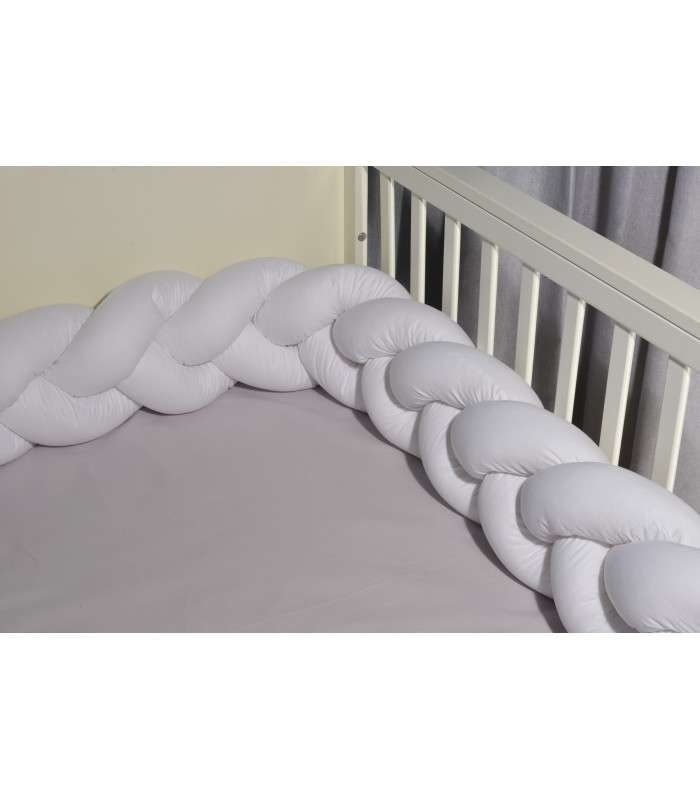 ΠΛΕΞΟΥΔΑ ΒΑΜΒΑΚΕΡΗ ΛΕΥΚΗ ΤΡΙΠΛΗ 20X200CM OLIVER BABY DES.310 – OMEGA HOME