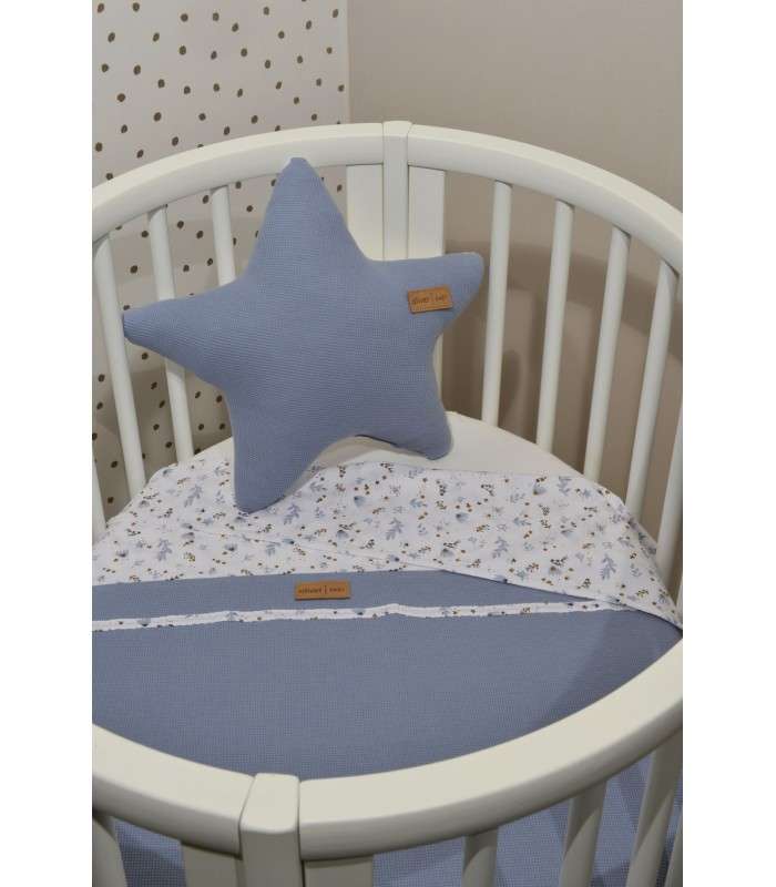 OLIVER BABY DES.401 ΚΑΛΟΚΑΙΡΙΝΗ ΚΟΥΒΕΡΤΑ ΔΙΠΛΗΣ ΟΨΗΣ ΡΑΦ 75X95 OMEGA HOME