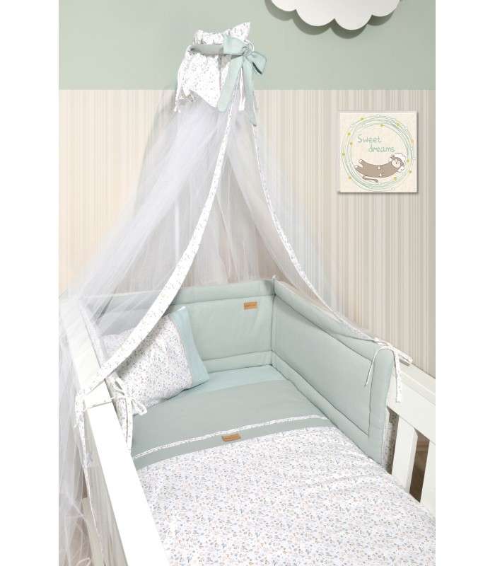 ΠΑΠΛΩΜΑ ΚΑΙ ΠΑΠΛΩΜΑΤΟΘΗΚΗ OLIVER BABY DES.403 100X140CM ΜΕΝΤΑ – ΙΔΑΝΙΚΟ ΓΙΑ ΒΡΕΦΙΚΑ ΔΩΜΑΤΙΑ