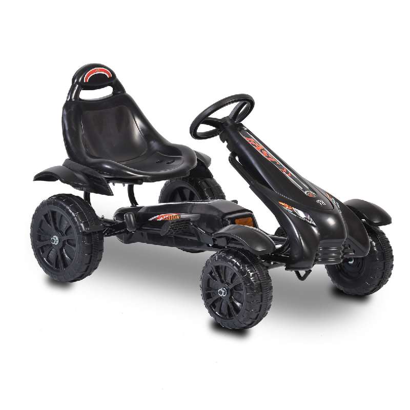  Παιδικό Αυτοκινητάκι  Go Kart με πετάλια Rally Black TL-6888 Moni
