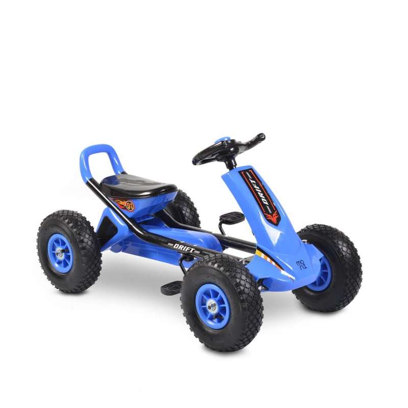 Παιδικό αυτοκινητάκι με πετάλια Go Cart Drift Air Wheels Blue MONI