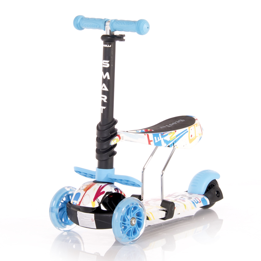  Πατίνι Smart Scooter με κάθισμα Tracery Blue Lorelli