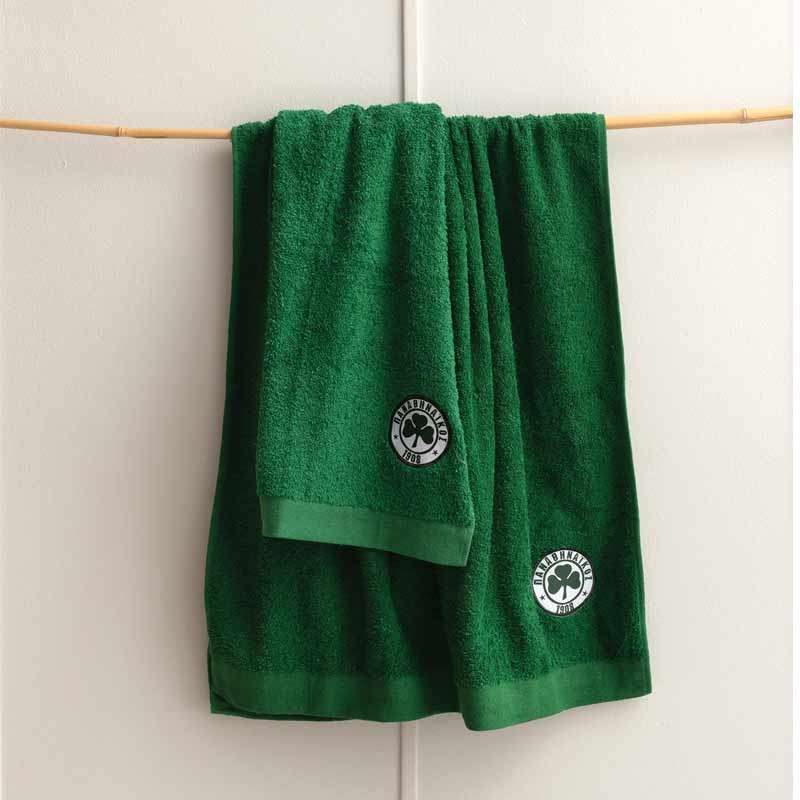 ΠΕΤΣΕΤΑ ΜΠΑΝΙΟΥ  PANATHINAIKOS FC TOWELS 1908 PALAMAIKI