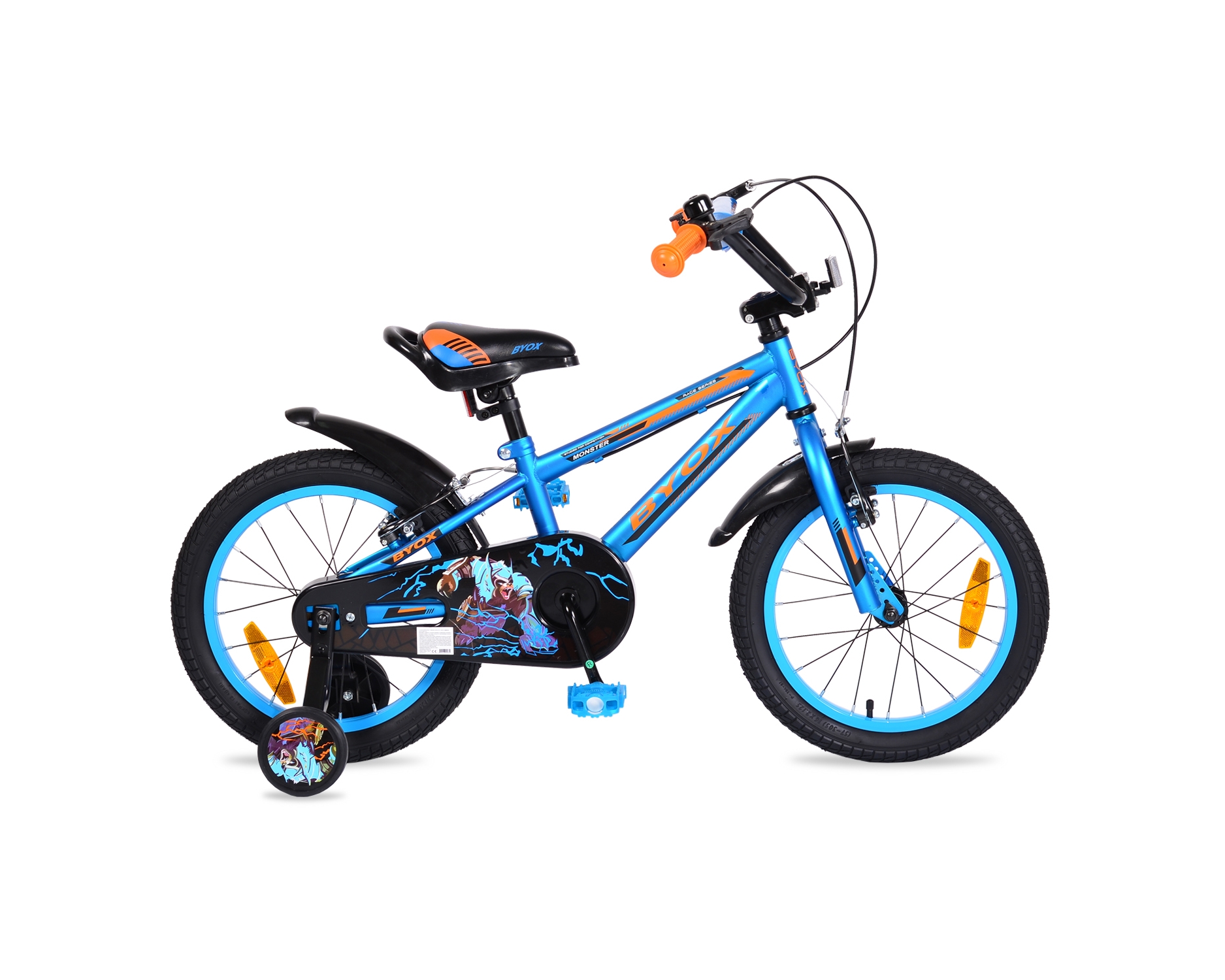 Ποδήλατο Monster Παιδικό 16'' Blue Byox 