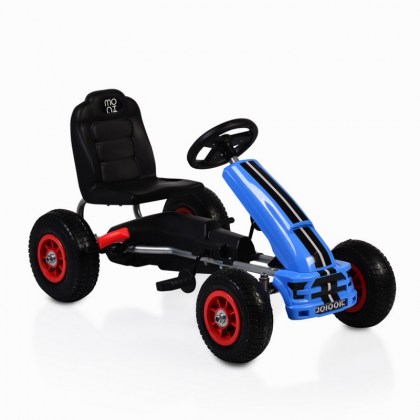 Παιδικό αυτοκινητάκι Moni με πεντάλ Go Cart Nevada B006 Blue
