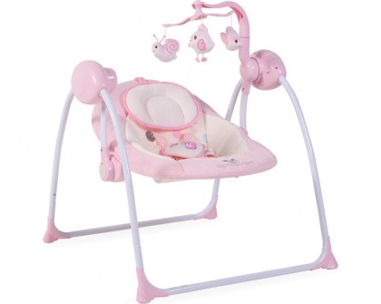 Ρηλάξ-Κούνια Baby Swing Plus Pink Cangaroo 3800146247119 (ΔΩΡΟ κουβέρτα Freya Cangaroo)