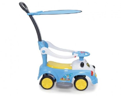 Αυτοκινητάκι-Περπατούρα με λαβή και σκίαστρο Panda JY-Z02A Blue Cangaroo 3800146241582