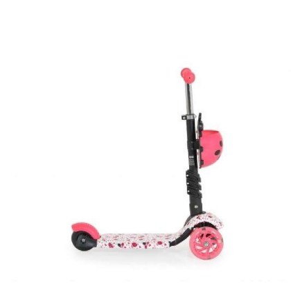  Μετατρεπόμενο Πατίνι Byox Lollipop Scooter 3 σε 1 Red (ΔΩΡΟ Φωτάκι Led)