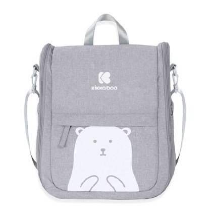  	Τσάντα 2 σε 1 Μετατρεπόμενη σε Κρεβατάκι Ταξιδιού – Kikka Boo Bear Grey