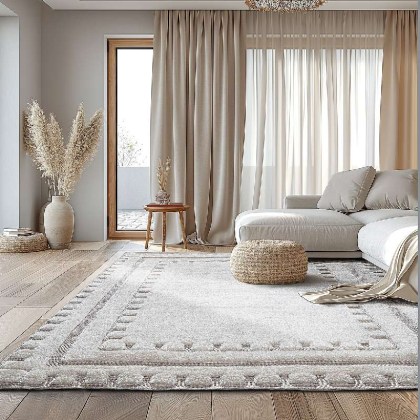 Beauty Home Πατάκι Cozy Art 9635 67x220 Εκρού    