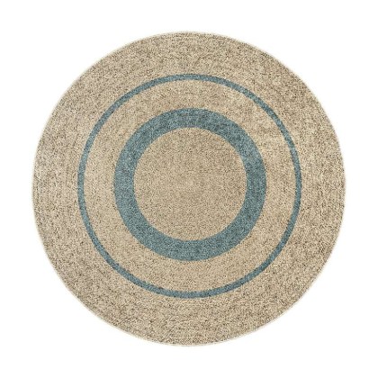 Beauty Home Ροτόντα 150x150 Jute Art 9130 Μπεζ,Μπλε    