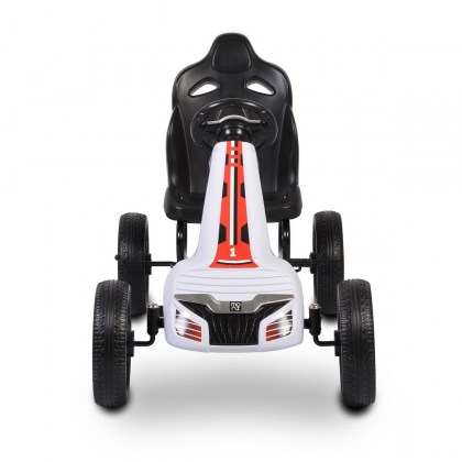 Cangaroo Παιδικό αυτοκινητάκι με πετάλιαGo Cart – Olympus white TL6988A