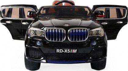  Ηλεκτροκίνητο Αυτοκίνητο 12V Jeep BMW M5X RD500 Eva Wheels Black 3800146213275 Moni