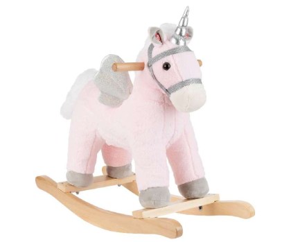  Κουνιστό Αλογάκι με Ήχους Pink Horse Kikkaboo 31201040006