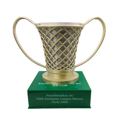 Κύπελλο με Βάση Replica European League Paris 1996 Panathinaikos PLA 22cm 5896547412365 Palamaiki