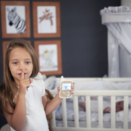 Lorelli Ενδοεπικοινωνία μωρού Digital Video Baby Phone Beige LORELLI