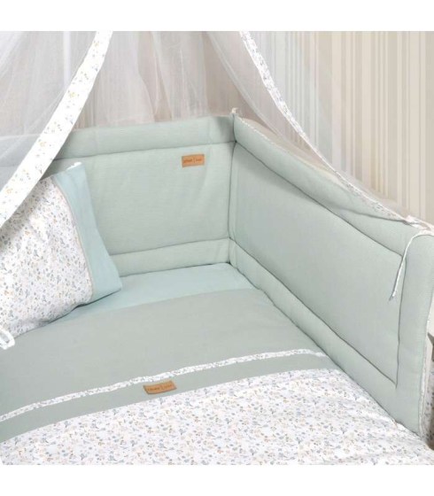 Oliver Baby Des.403 Πάντα Διπλής Όψης 34x210 Μέντα Omega Home