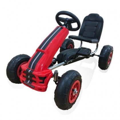 Παιδικό αυτοκινητάκι με πεντάλ Go Cart Nevada B006 Red Cangaroo