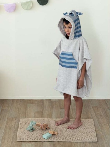 Palamaiki Παιδικές Πετσετες       Poncho Kids Bath RACOON     