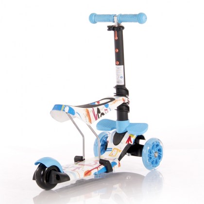  Πατίνι Smart Scooter με κάθισμα Tracery Blue 10390020003 Lorelli
