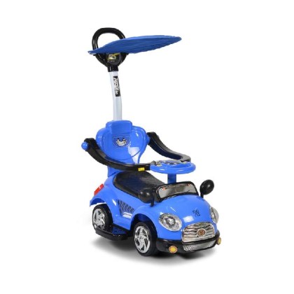 Περπατούρα Αυτοκινητάκι Με λαβή Γονέα Ride On Paradise Blue (K401-3) Moni