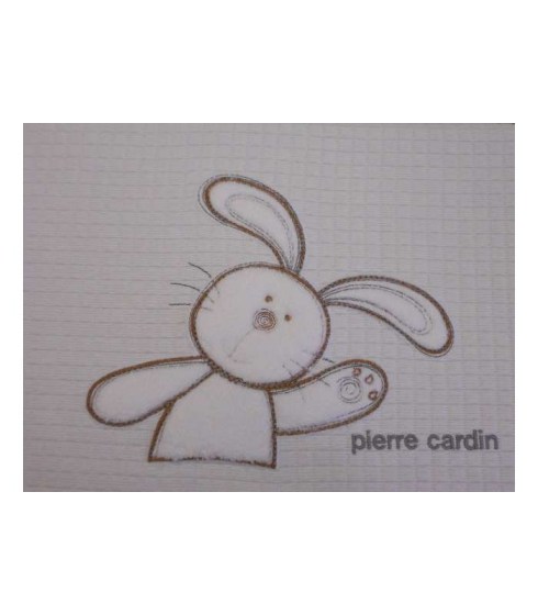 Pierre Cardin des.126 Bebe Κουβέρτα Πικέ Κούνιας 100x140 Baby Oliver