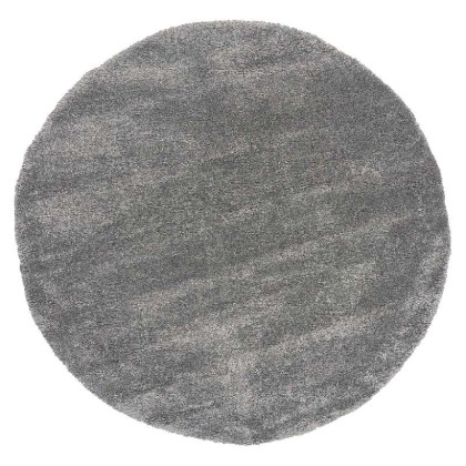  Ροτόντα 133x133 Fluffie Art 9615 Grey Γκρι  Beauty Home