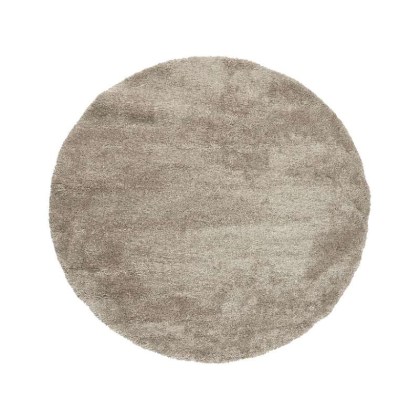  Ροτόντα 160x160 Fluffie Art 9616 Beige  Μπεζ  Beauty Home