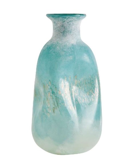 VASE 246 ΓΥΑΛΙΝΟ ΒΑΖΟ (ΔΙΑΜ.17-ΥΨΟΣ 35 εκατ) KENTIA