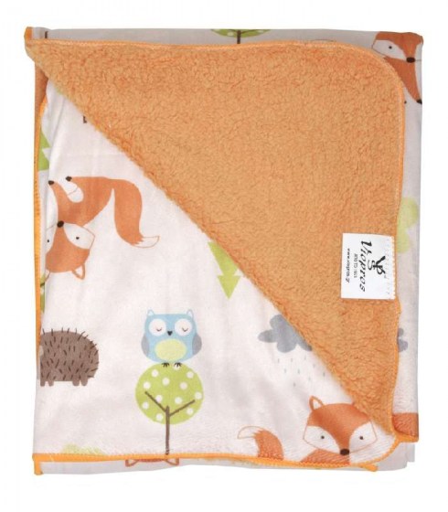  Viopros Παιδική Κουβέρτα   2 Όψεων Μονή 155×220 73 Πορτοκαλί