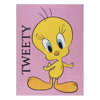  Χαλί Art 6190 Tweety 130Χ180 Ροζ    