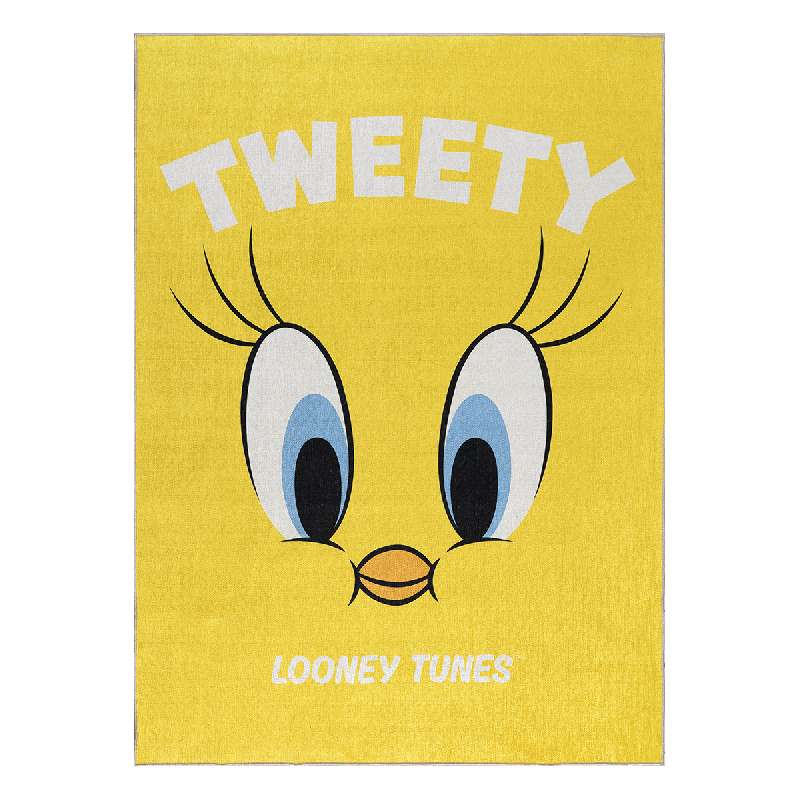 ΧΑΛΙ ART 6191 TWEETY 130X180CM ΚΙΤΡΙΝΟ – BEAUTY HOME